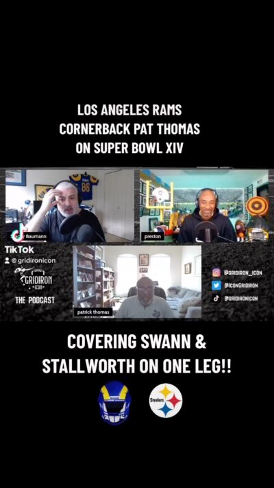 Interview w/Los Angeles Rams Legend Pat Thomas! 